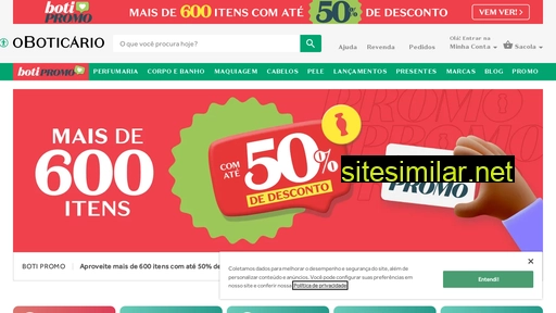 boticario.com.br alternative sites