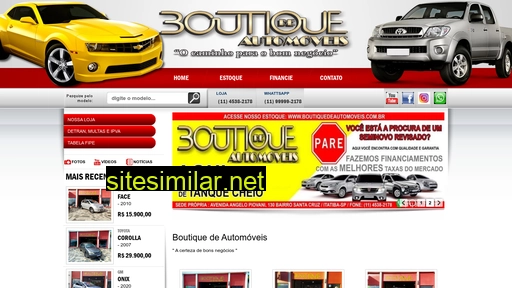 boutiquedeautomoveis.com.br alternative sites
