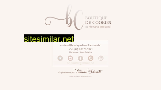 boutiquedecookies.com.br alternative sites