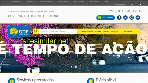 brasilia.df.gov.br alternative sites