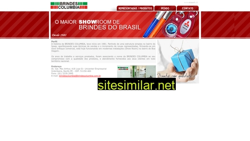 brindescolumbia.com.br alternative sites