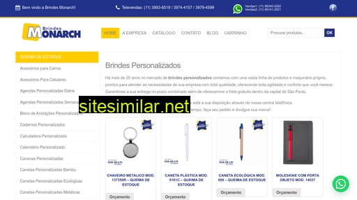 brindesmonarch.com.br alternative sites