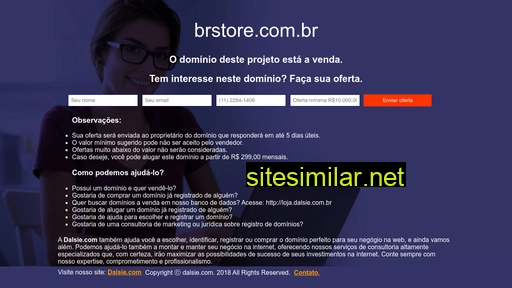 brstore.com.br alternative sites