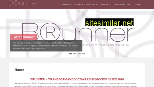 brunner.com.br alternative sites