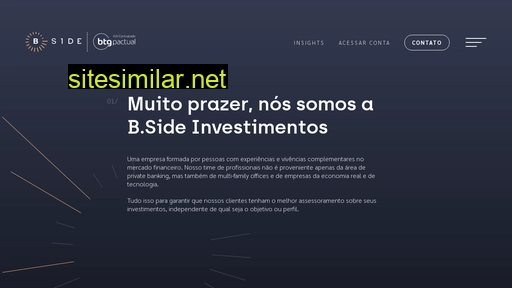 bsideinvestimentos.com.br alternative sites