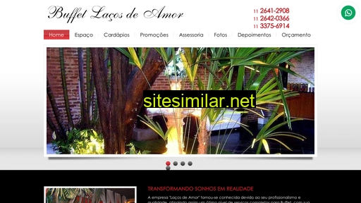 buffetlacosdeamor.com.br alternative sites