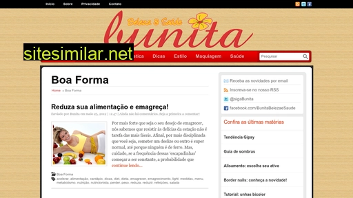 bunita.com.br alternative sites