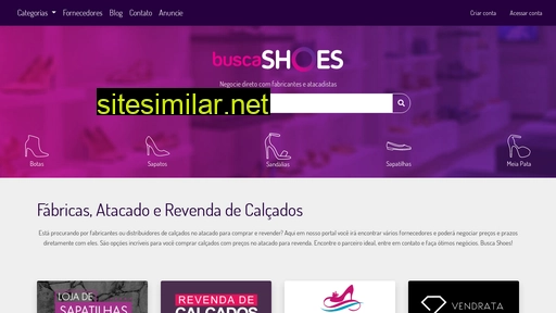 buscashoes.com.br alternative sites