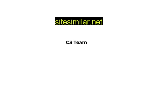 C3team similar sites