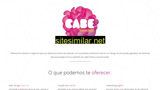 cabedesign.com.br alternative sites