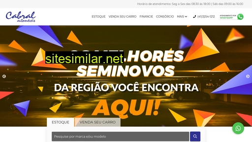 cabralautomoveis.com.br alternative sites