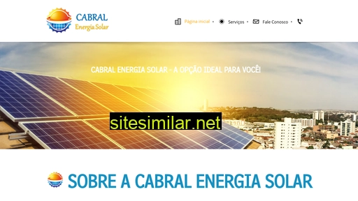 cabralenergiasolar.com.br alternative sites