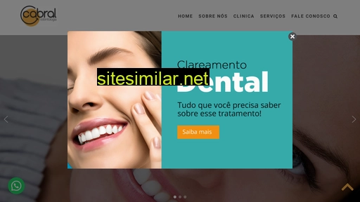 cabralodontologia.com.br alternative sites