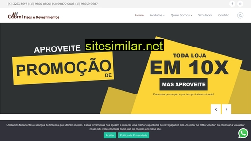 cabralpisos.com.br alternative sites