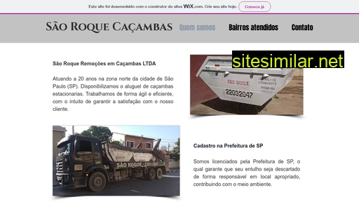 cacambaszn.com.br alternative sites