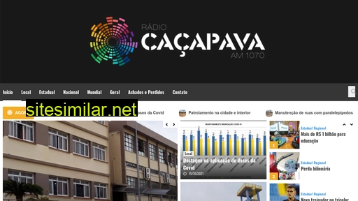 cacapavaradio.com.br alternative sites