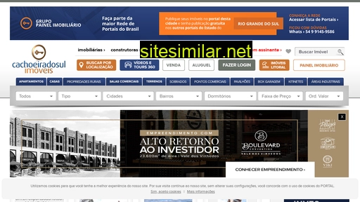 cachoeiradosulimoveis.com.br alternative sites