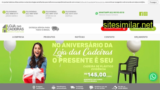 cadeirasdeplasticos.com.br alternative sites