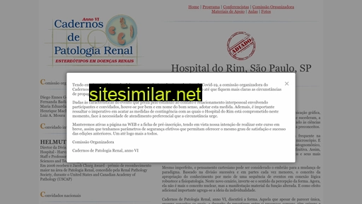 cadernosdepatologiarenal.com.br alternative sites