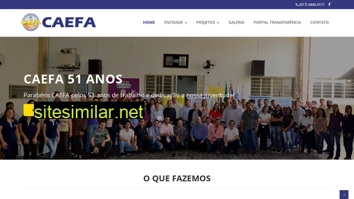 caefa.org.br alternative sites