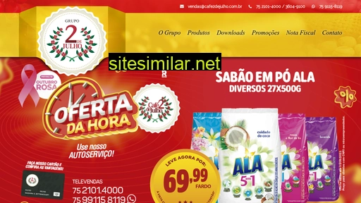 cafe2dejulho.com.br alternative sites
