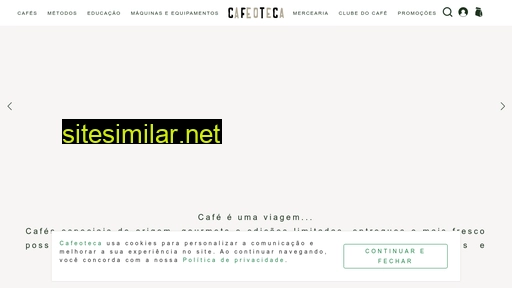 cafeoteca.com.br alternative sites
