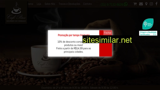 cafepires.com.br alternative sites