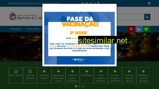 caicara.rs.gov.br alternative sites