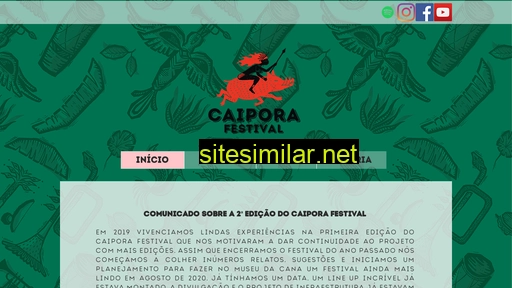 caiporafestival.com.br alternative sites