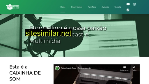 caixinhadesom.com.br alternative sites