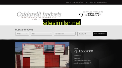 caldarelliimoveis.com.br alternative sites