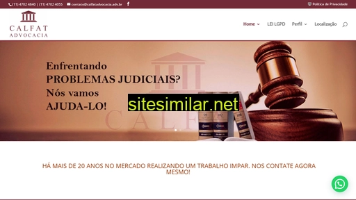 calfatadvocacia.adv.br alternative sites