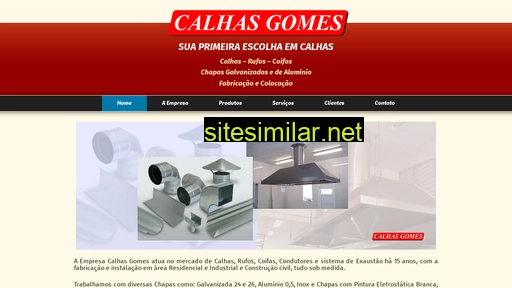 calhasgomes.com.br alternative sites