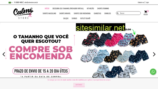 calmostore.com.br alternative sites