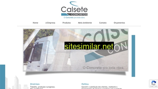 calseteconcretos.com.br alternative sites