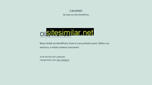 calvano.com.br alternative sites