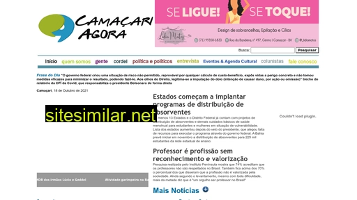 camacariagora.com.br alternative sites