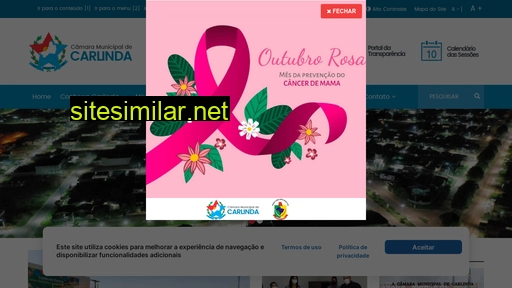 camaracarlinda.mt.gov.br alternative sites