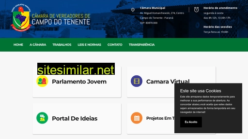 camaract.pr.gov.br alternative sites
