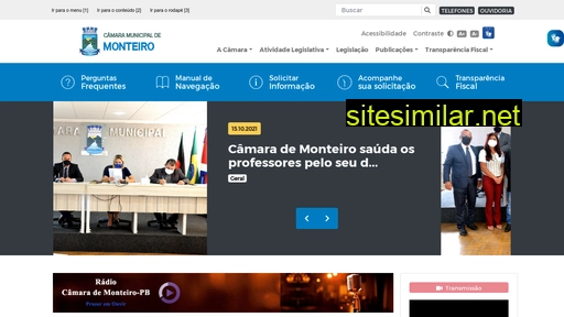 camarademonteiro.pb.gov.br alternative sites