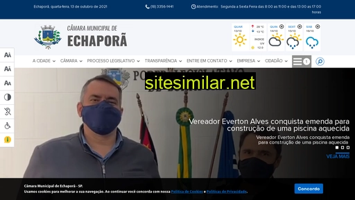 camaraechapora.sp.gov.br alternative sites