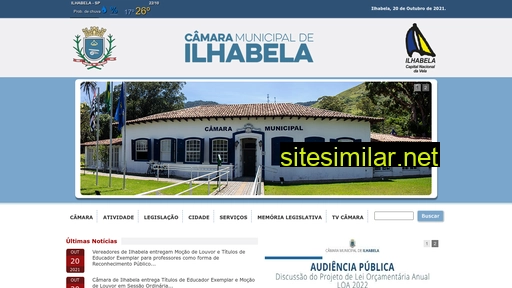 camarailhabela.sp.gov.br alternative sites