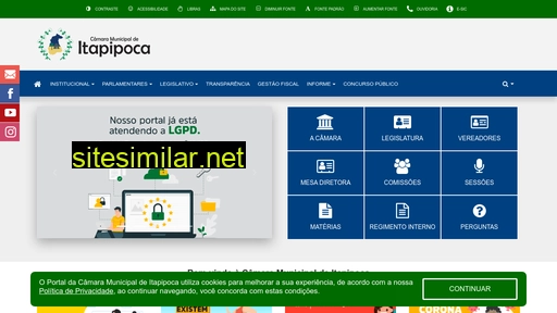 camaraitapipoca.ce.gov.br alternative sites