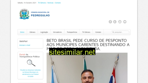 camarapedregulho.sp.gov.br alternative sites