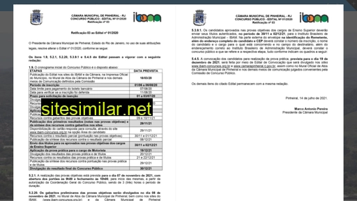 camarapinheiral.rj.gov.br alternative sites
