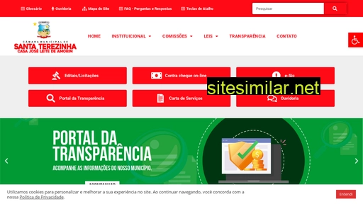 camarasantaterezinha.pe.gov.br alternative sites
