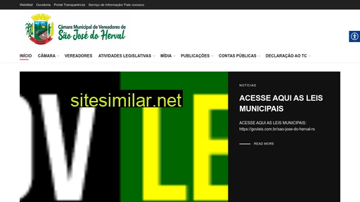camarasaojosedoherval.rs.gov.br alternative sites