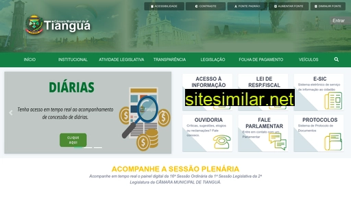 camaratiangua.ce.gov.br alternative sites