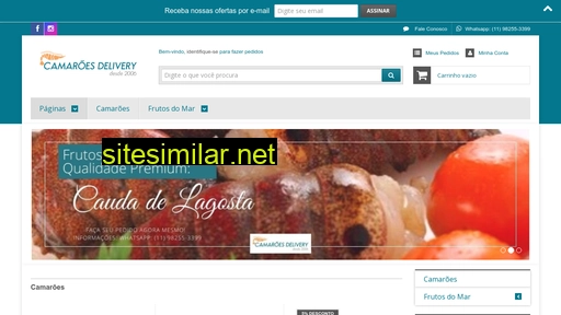 camaroesdelivery.com.br alternative sites