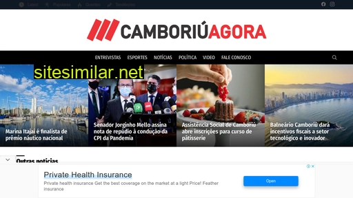 camboriuagora.com.br alternative sites